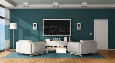 住宅房间,住宅内部,水平画幅,无人,家庭生活,家具,现代,三维图形,dvd机,书