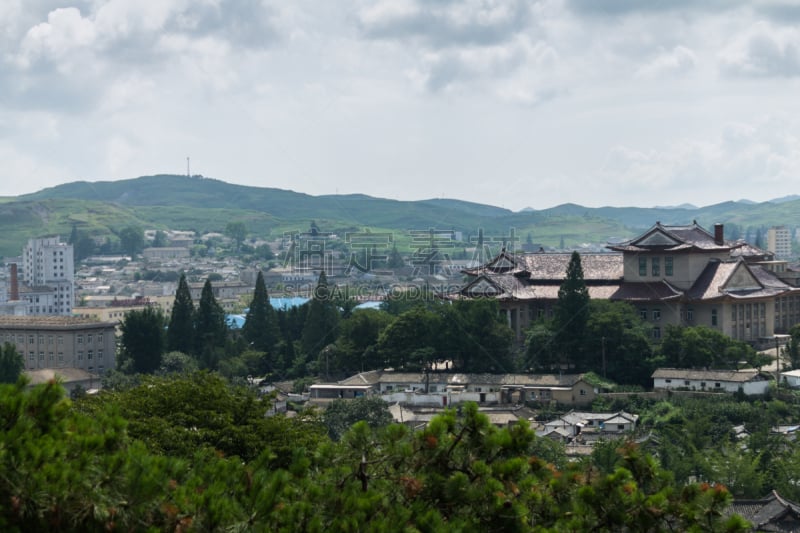 开城,朝鲜,伦敦城,主体思想塔,风景线拱,水平画幅,岩石,无人,摄影