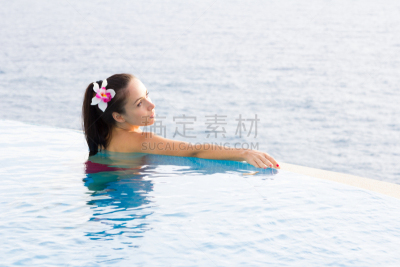 游泳池,梦想,无边际泳池,水,美,禅宗,度假胜地,休闲活动,水平画幅,spa美容