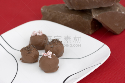 雪花巧克力,巧克力慕斯,水平画幅,彩色图片,无人,巧克力,甜点心,摄影