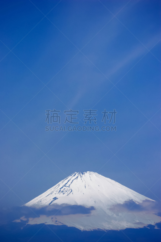 富士山,在上面,河口湖,富士河口湖,垂直画幅,水,天空,美,里山,雪