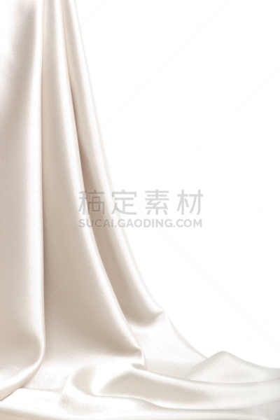 缎子,纺织品,水滴,丝绸,窗帘,金属板,垂直画幅,银色,无人,白色