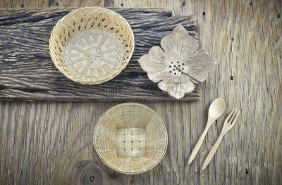 工艺品,空的,一个物体,美术工艺,食品,泰国,餐具,自制的,空板,乡村风格
