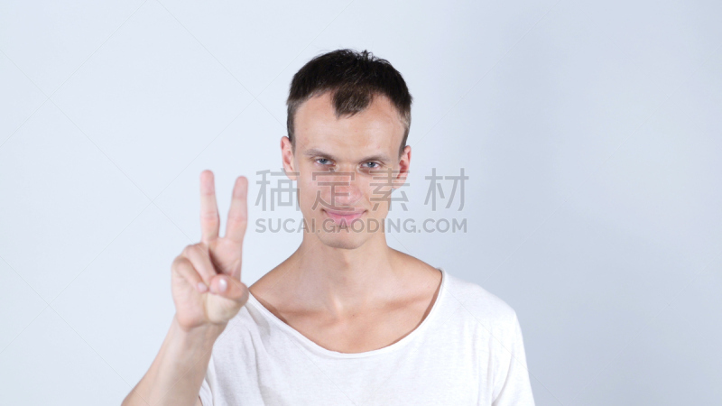 v sign,青年人,男商人,水平画幅,美国,绝望,忙碌,情绪压力,套装,仅成年人