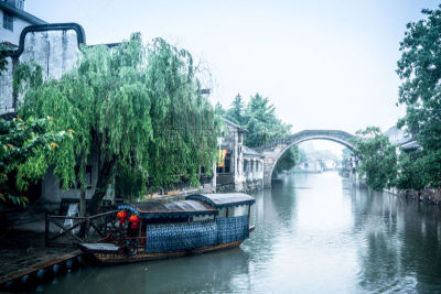 南浔古镇,传统,过时的,乌镇,交通,东亚人,东亚,园林,河流,运河