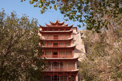 莫高窟,寺庙,敦煌,甘肃省,灵性,远古的,艺术,水平画幅,石灰石,旅行者