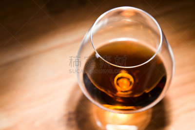 白兰地酒杯,白兰地,水平画幅,琥珀,古老的,法式食品,含酒精饮料,饮料,特写,彩色图片