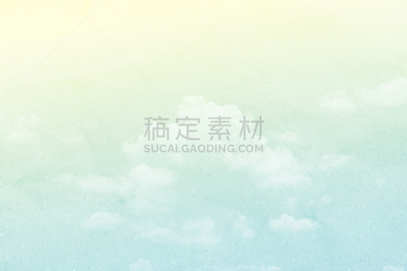 天空,云,彩色蜡笔,彩色图片,自然,式样,水平画幅,纹理效果,绿色,无人