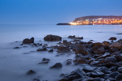 石头,海岸线,加那利群岛,水平画幅,拉斯帕尔马斯,无人,大西洋群岛,大加纳利,海洋,西班牙