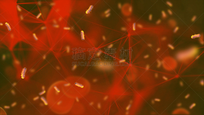 人体,三维图形,红色,科学,生物学,健康保健,血细胞,细菌,病毒,静脉