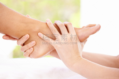 自由,高雅,脚部按摩,反射疗法,替代疗法,腰部以下,留白,休闲活动,水平画幅,spa美容