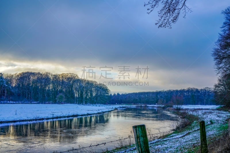 河流,风景,德国,地形,巴登-符腾堡州,户外,白色,黄色,自然,红色