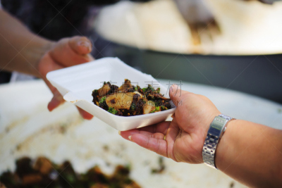 食品,水平画幅,进食障碍,志愿者,利他主义,泰国,慈善捐赠,部分,空的