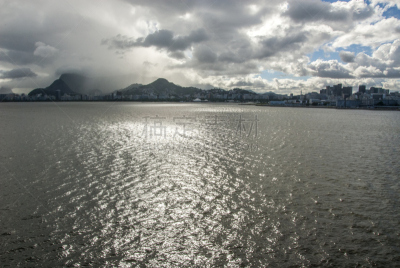 巴西,里约热内卢,帆,格兰德岛,尼泰罗依,瓜纳巴拉湾,水,水平画幅,无人,海港