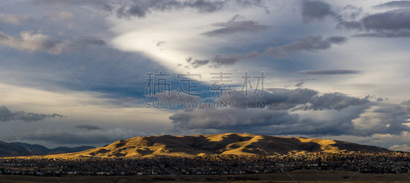 全景,绿山国家森林公园,莱克伍德,莫里森,科罗拉多州,丹佛,自然,美国,水平画幅,云