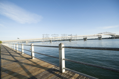 waitemata harbour,桥,奥克兰海港大桥,悉尼港桥,奥克兰,环形路,水平画幅,无人,海港,交通