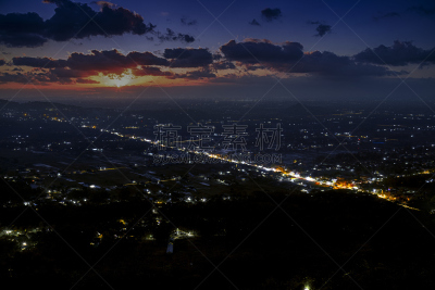 爪哇,印度尼西亚,夜晚,天空,水平画幅,高视角,无人,日惹特区,户外,在上面
