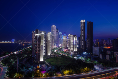 城市,水平画幅,夜晚,无人,努力,交通,户外,条纹,街道,金融