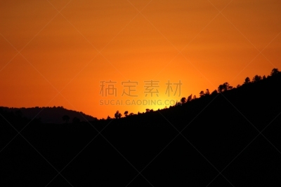 自然美,橙色,黄昏,天气,夏天,户外,自然,黄色,白昼,红色