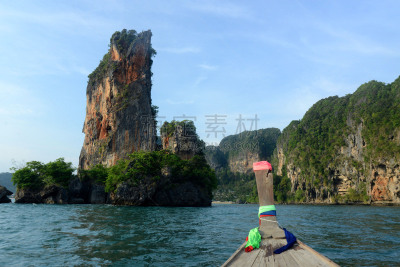 莱雷海滩,甲米,泰国,通赛湾,奥南湾,自然,水平画幅,无人,安达曼海,户外
