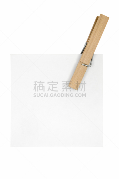 衣夹,白色,信函,空的,背景分离,灵感,设备用品,市场营销,想法,消息