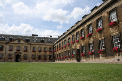 法院,大学,剑桥大学,英国剑桥,天空,水平画幅,无人,古老的,英格兰,夏天
