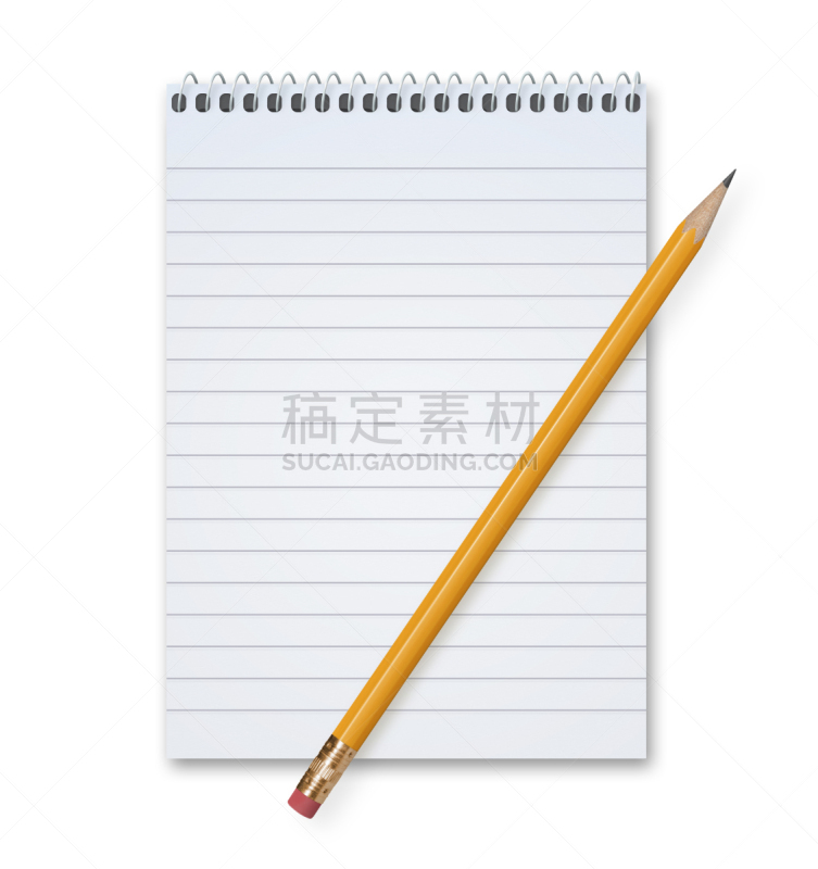 铅笔,防护品,螺旋记事本,笔记本,留言板,格记录纸,垂直画幅,办公室,留白,办公用品