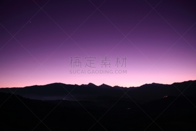宝丽丝山脉,自然,天空,水平画幅,地形,无人,朗格多克-鲁西永,欧洲,丘陵起伏地形,曙暮光
