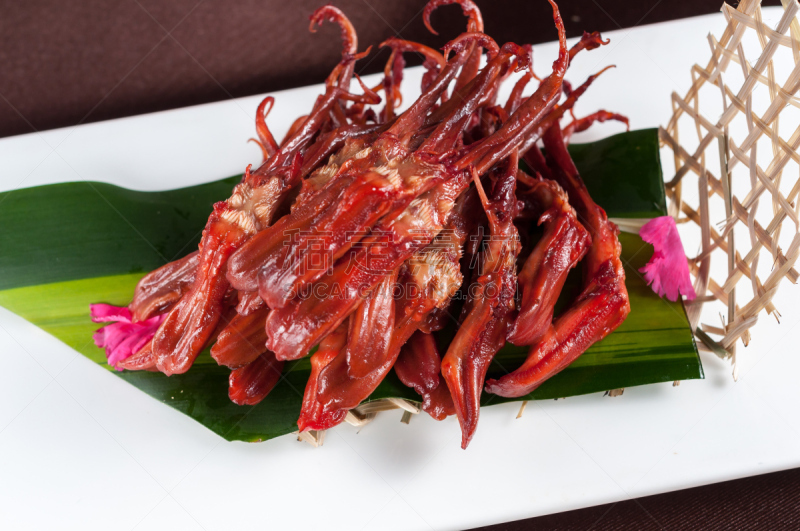 鸭舌,香料,四川菜,甜豆沙,成都,重庆,动物舌头,炖食,鸭子肉,胶水