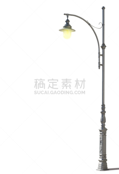 路灯,垂直画幅,灯笼,能源,建筑,无人,古典式,灯,高大的,背景分离