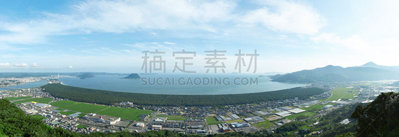 地形,日本,森林,佐贺,天空,里山,地名,水平画幅,无人,夏天