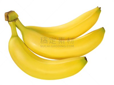 香蕉,清新,背景分离,食品,熟的,成分,卢武铉,水果,影棚拍摄,自然