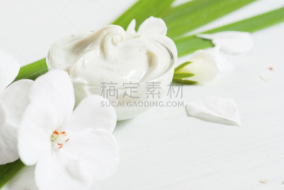 润肤露,留白,水平画幅,无人,spa美容,奶油,抗痘护理露,乡村风格,化妆用品,明亮