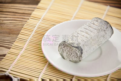 白色,布里白乳酪,清新,白色背景,霉菌,留白,奶制品,飞机食品,水平画幅,无人