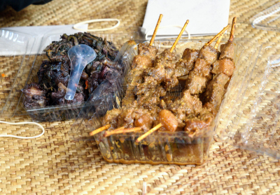 葬礼,格子烤肉,肉,典礼,猪肉,印尼民居,塔纳托拉雅,特拉加,苏拉威西,非洲水牛