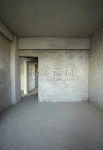无人,房屋,垂直画幅,现代,建筑业,工业,门厅,混泥土块,光,水泥地