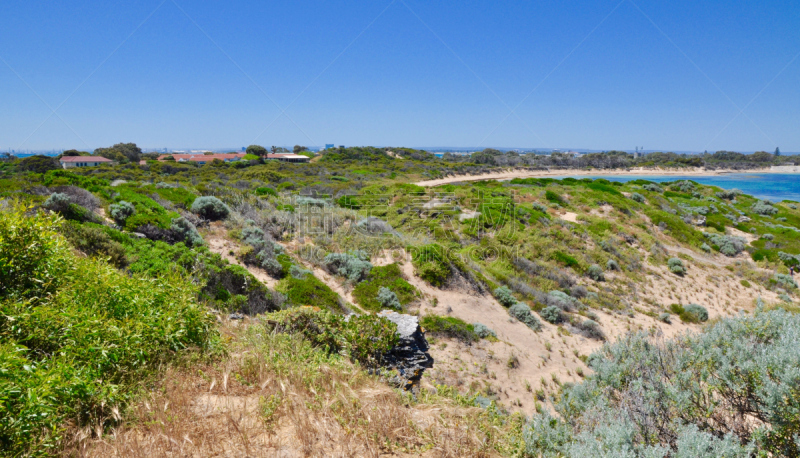 沙丘,海岸地形,裴隆,锐角,cape peron,西澳大利亚,自然,水,天空,宁静