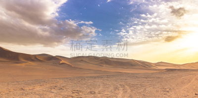 敦煌,戈壁滩,沙丘,中国,八月,2014年,沙漠绿洲,新月形,甘肃省,丝绸