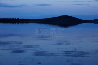 安静,北博滕,水,天空,水平画幅,夜晚,无人,户外,湖,斯堪的纳维亚半岛