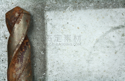 古老的,钻孔机,金属,生锈的,吉姆雷特酒,手动钻机,钻头,留白,灰色,水平画幅