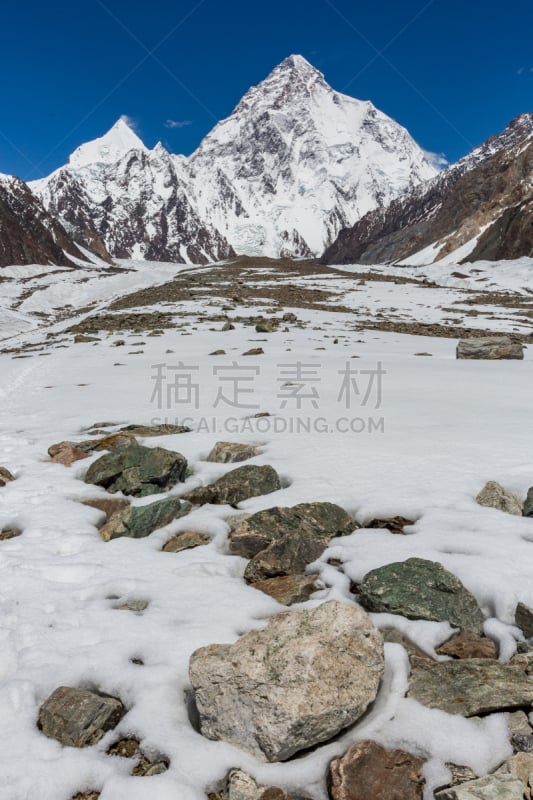 亚洲,乔戈里峰,巴基斯坦,山顶,徒步旅行,伯尔蒂斯坦,斯卡都,雪,户外,天空