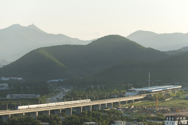 三亚,地形,天空,水平画幅,无人,运河,户外,都市风景,建筑业,海滩预览效果