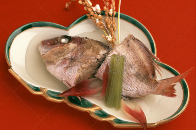 唐朝,红笛鲷,蒸菜,金泽,笛鲷,饮食,水平画幅,日本,海产,日本食品