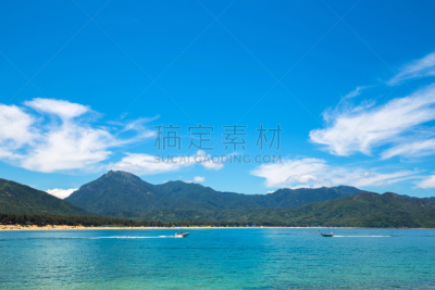海滩,水,天空,休闲活动,水平画幅,沙子,无人,夏天,户外,云景