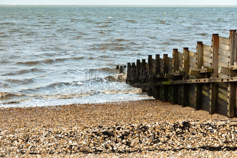 破浪堤,水,水平画幅,木制,无人,whitstable,户外,海洋,防波堤,鹅卵石