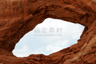 南窗岩,岩层,摩押,留白,洛矶山脉,洞,水平画幅,无人,户外,特写