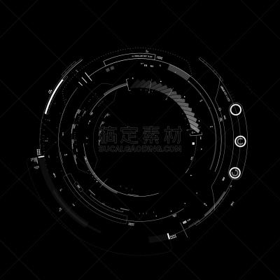 圆形,太空,未来,无人,蓝色,绘画插图,符号,抽象,科学,使用电脑