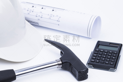 建筑,工作场所,锤子,水平画幅,绘画插图,符号,文档,建筑业,安全帽,商业金融和工业