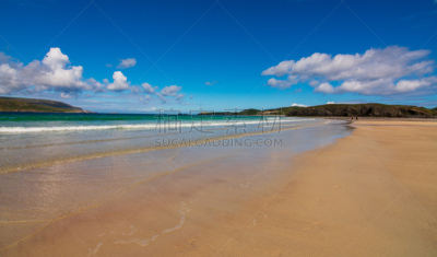 海岸线,苏格兰,北,德内斯,海湾,视角,英国,约翰·雷隆,波浪,夏天