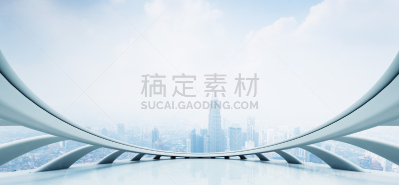 未来,现代,室内,整体情况,概念,商务,双峰塔,天空,水平画幅,无人